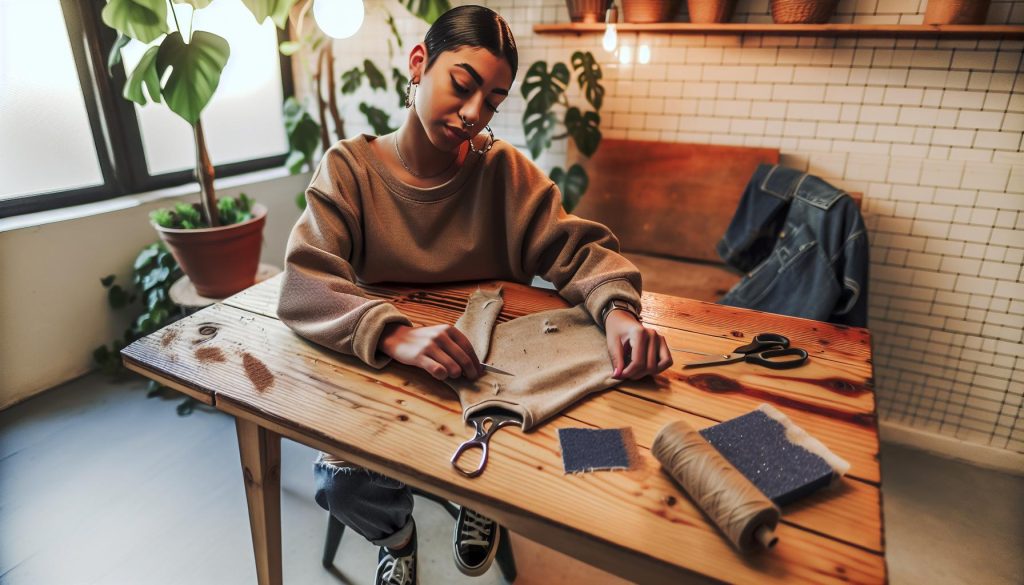 How to Distress a Sweatshirt: DIY Vintage Look in Minutes