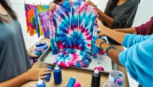 How to Tie Dye a Hooded Sweatshirt: Psychedelic DIY Guide