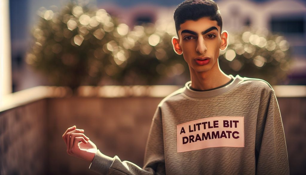 A Little Bit Dramatic Sweatshirt: Sassy Statement Hoodies to Love