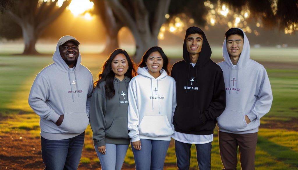 What a Friend We Have in Jesus Hoodie: Faith Fashion Focus