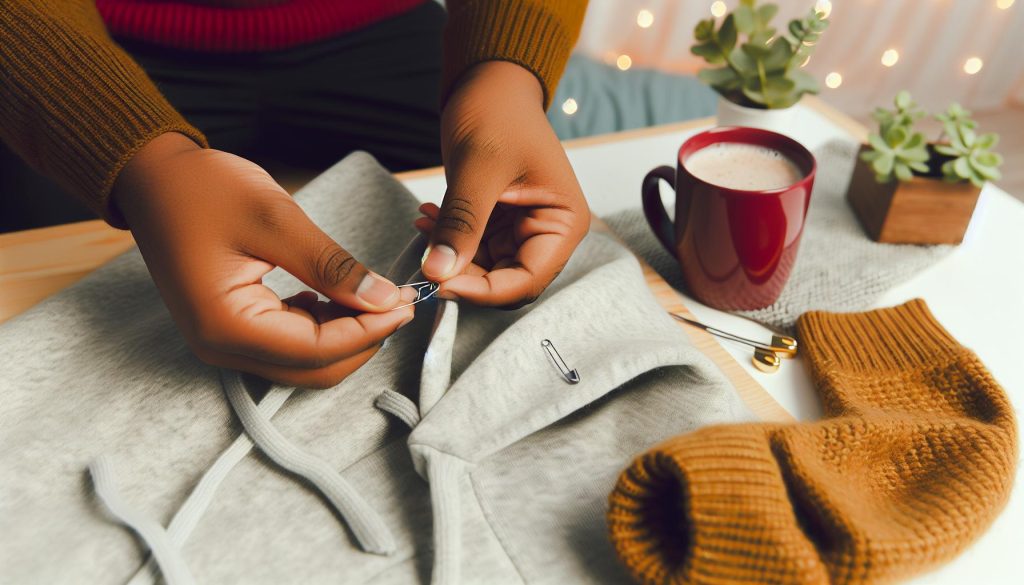 How to Put a String Back in a Hoodie: Easiest Technique Ever 7 How to Put a String Back in a Hoodie: Easiest Technique Ever