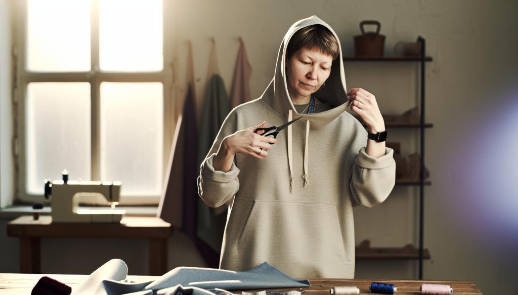How to Cut the Neck of a Hoodie: Neckline Modification Guide