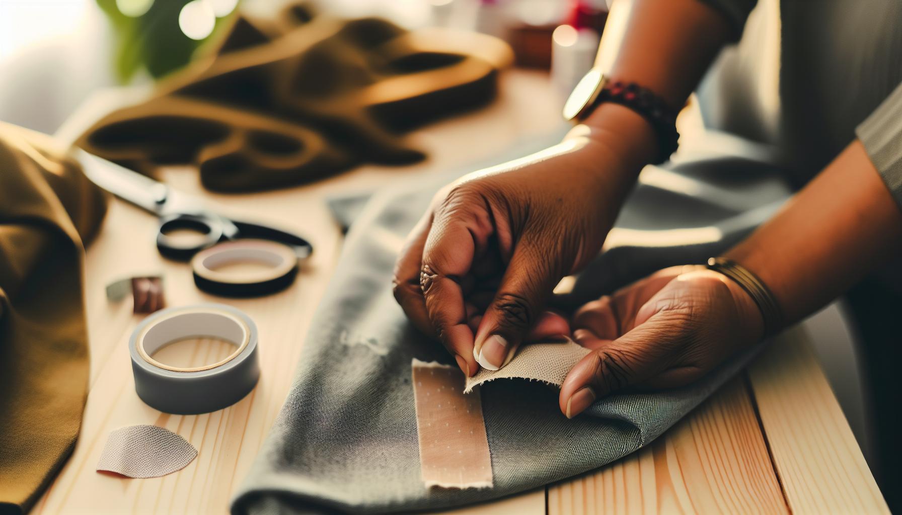 No-Sew Methods for Quick Repairs