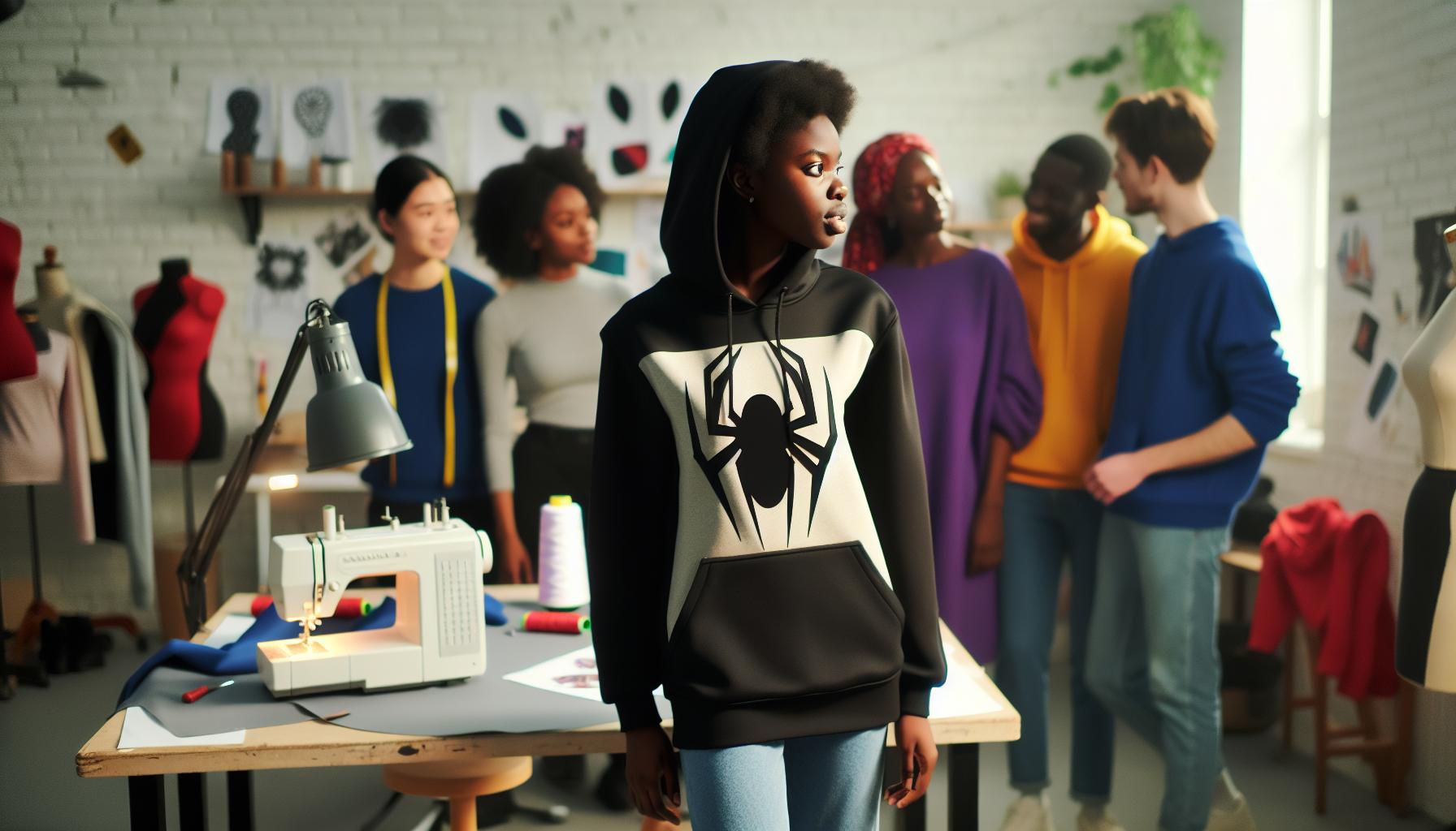 Who Created the Iconic Spider Hoodie?