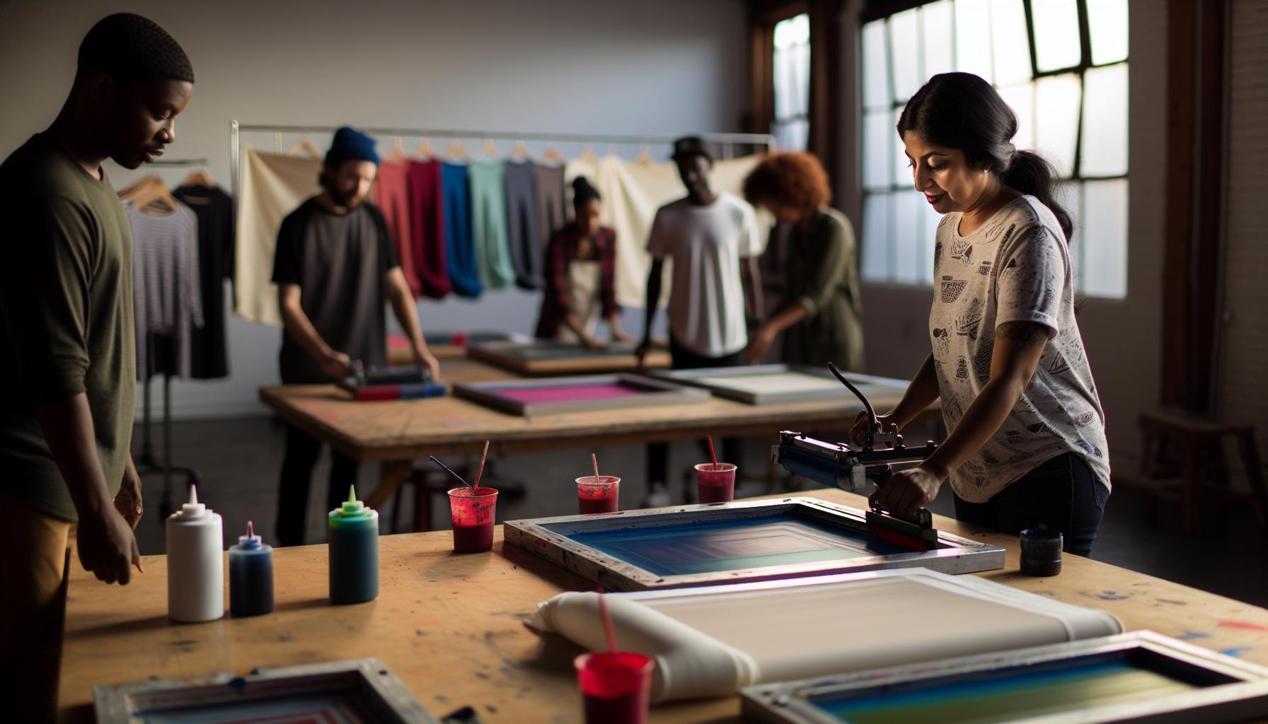 What to Do If Screen Printing Still Remains