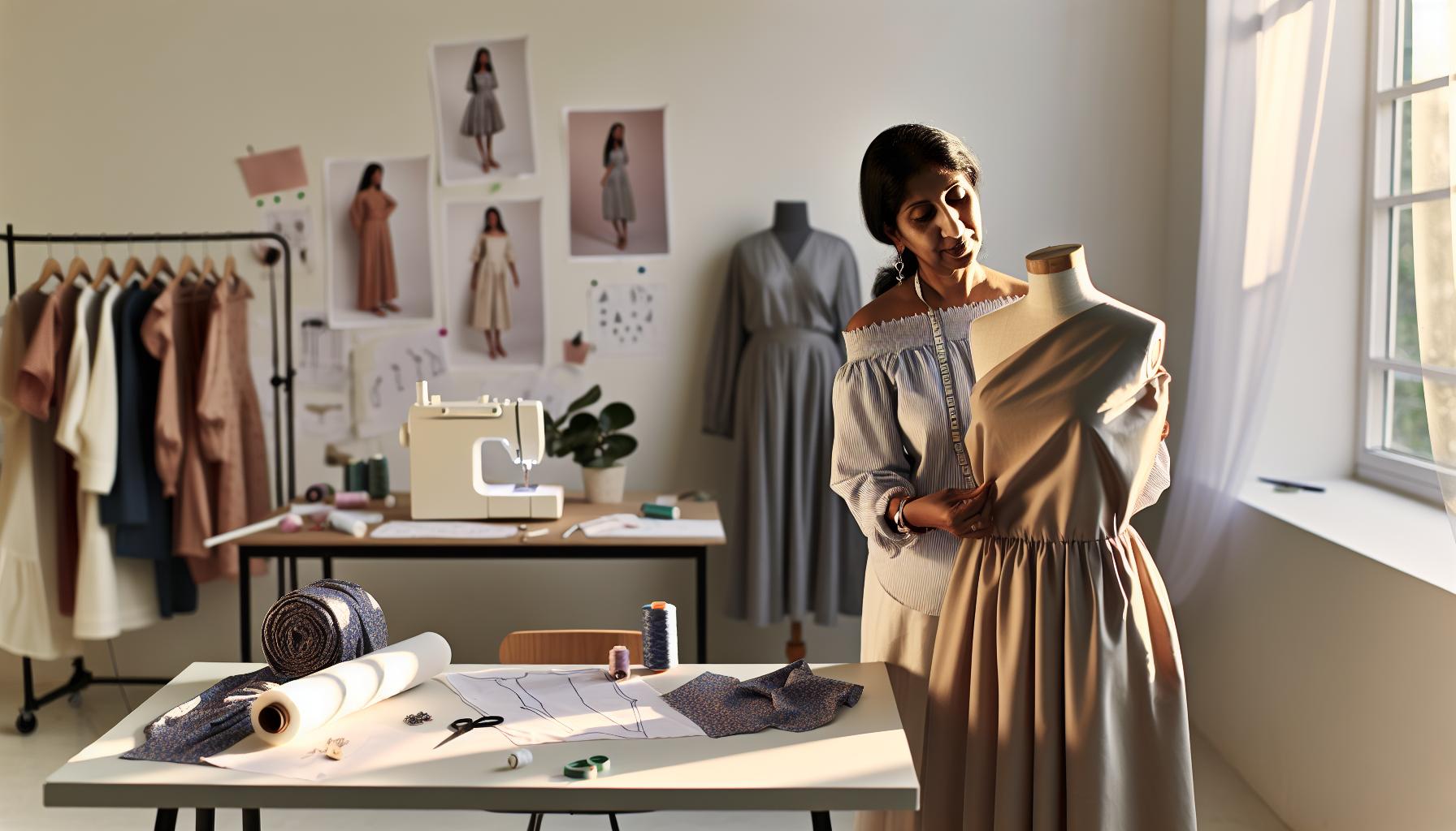 Step-by-Step Instructions for Off-the-Shoulder Design