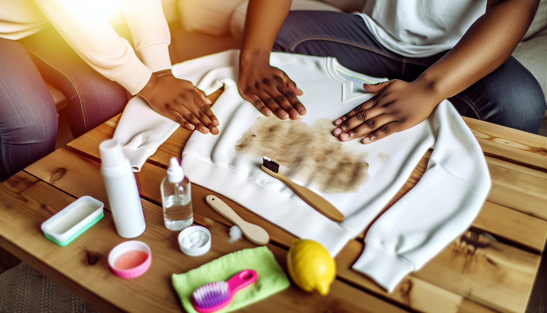 Creative Stain Removal Techniques for Your Sweatshirt