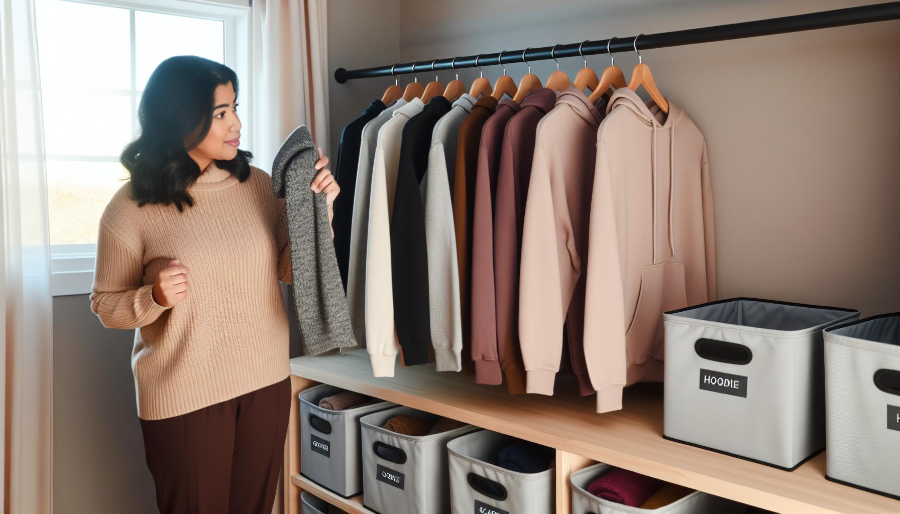 Organizing Your Closet with Hoodies in Mind