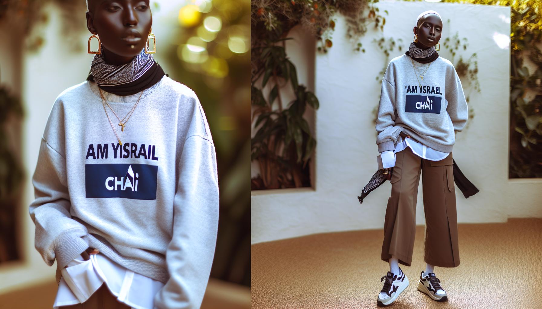 Styling Your Am Yisrael Chai Sweatshirt
