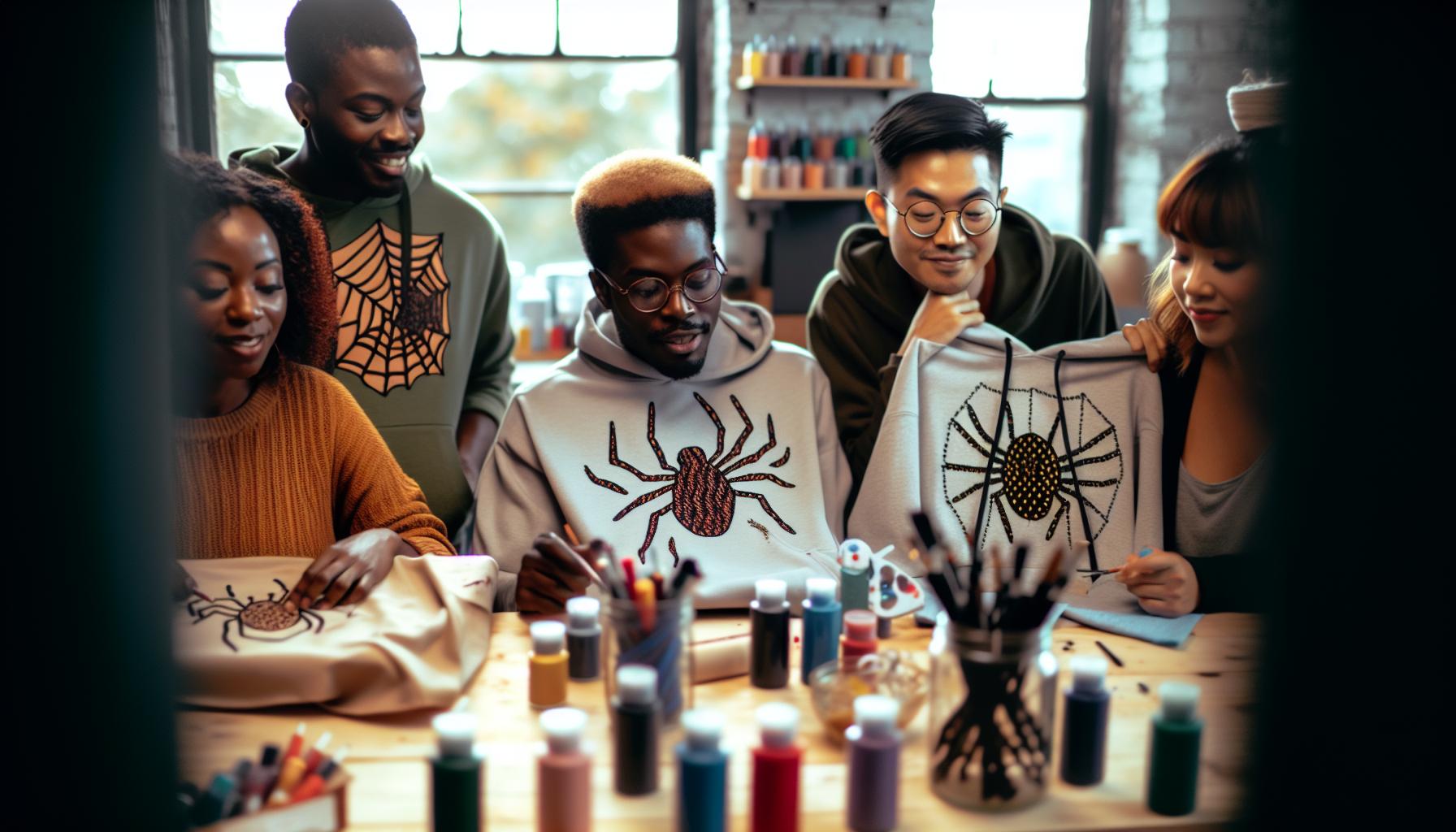 DIY Customization Ideas for Spider Hoodies