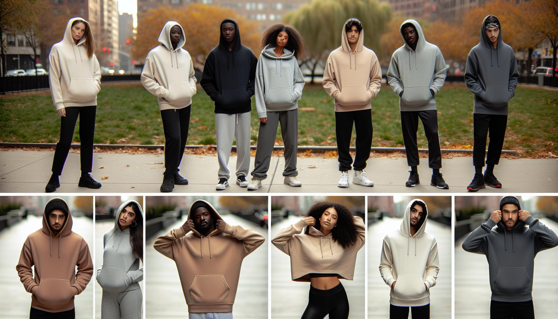 Different Hoodie Styles and Their Fits