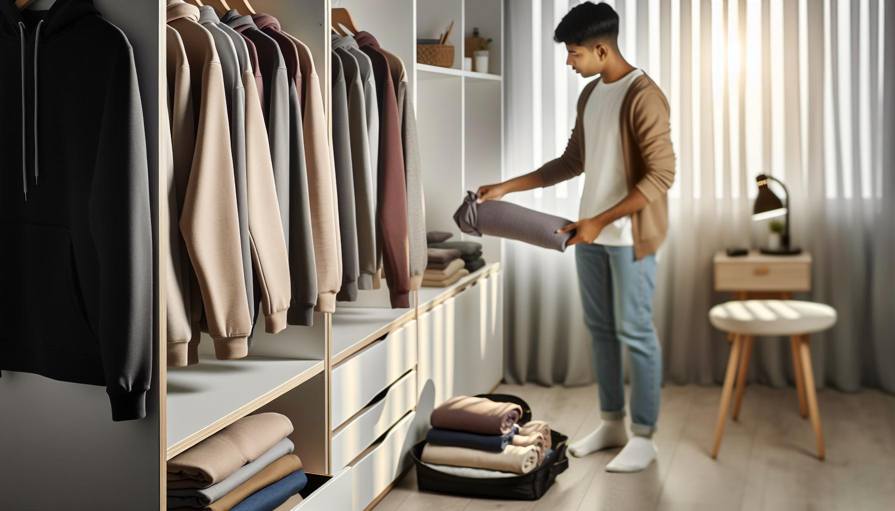 Top 5 Space-Saving Folding Techniques for Hoodies