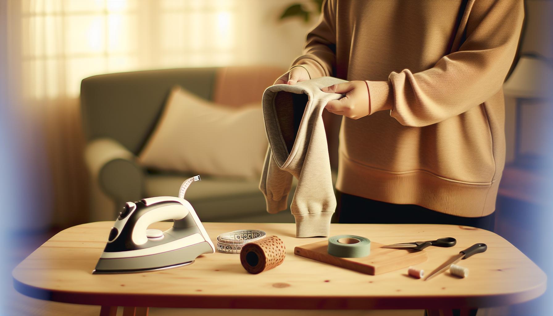 Essential Materials Needed for Stretching Hoodies