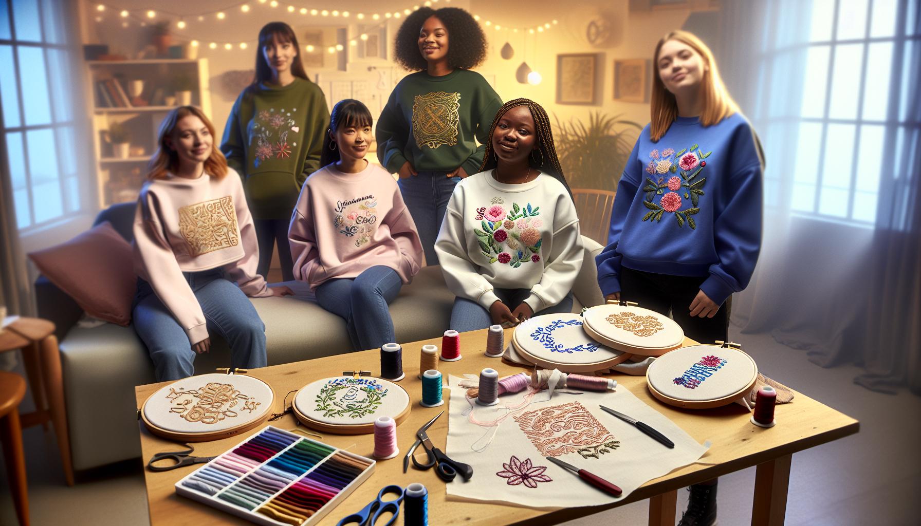 Creative Embroidery Ideas to Personalize Your Sweatshirt