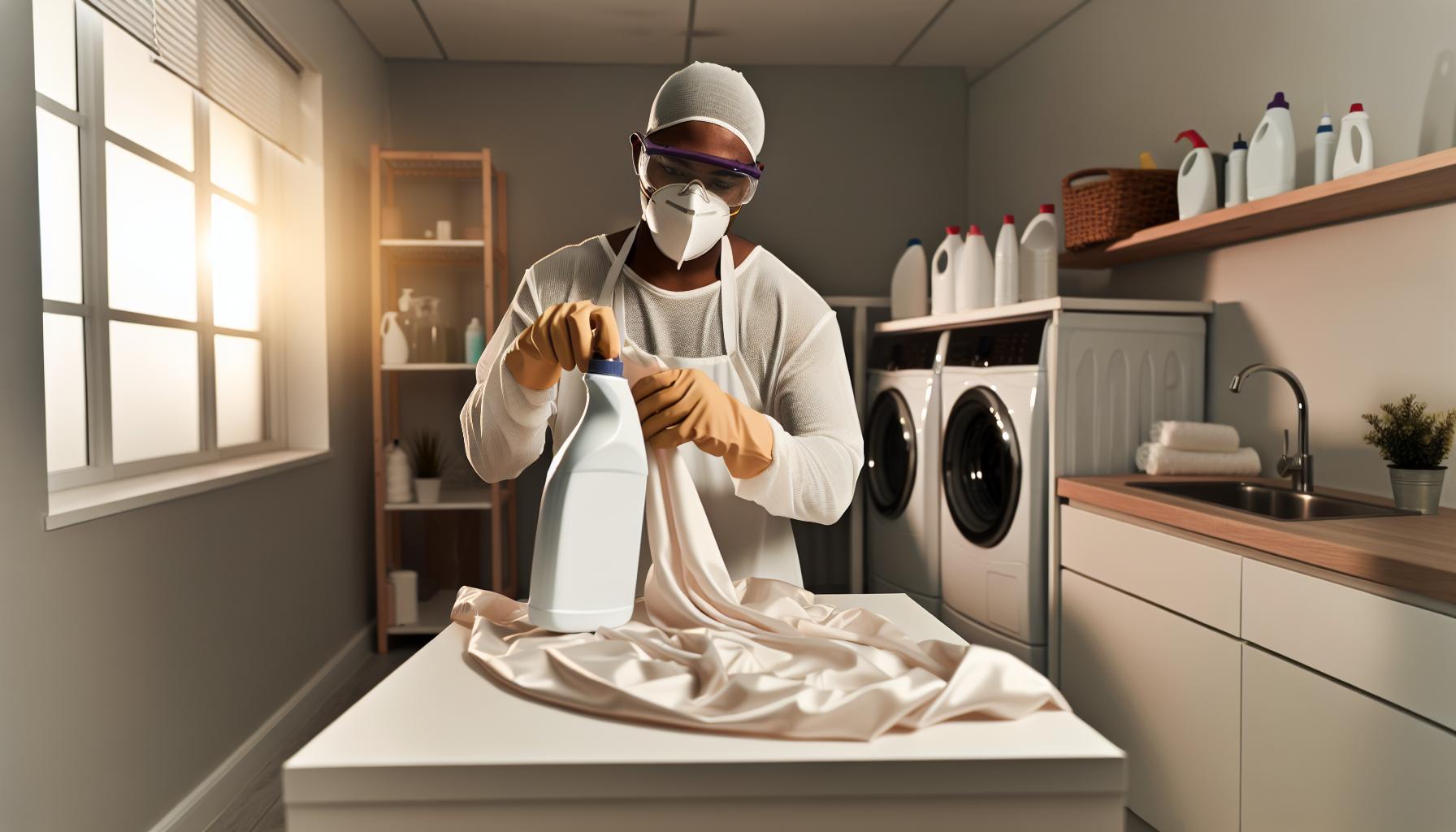 Safety Precautions for Bleaching Fabric