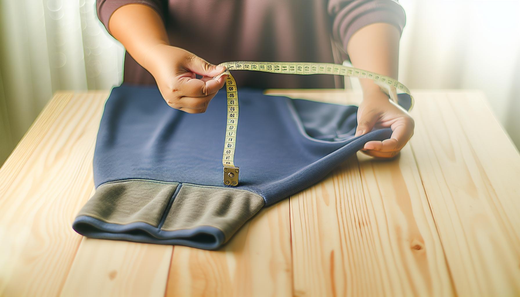 How to Measure Your Hoodie for Resizing