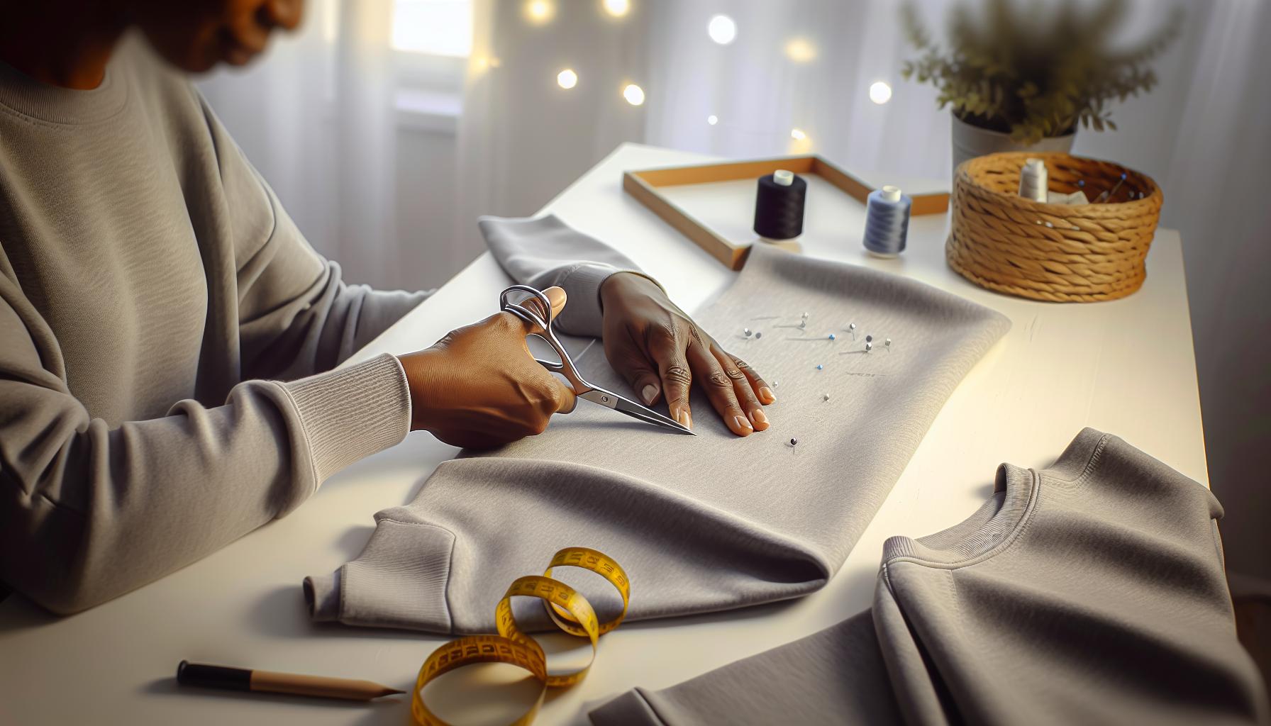 Understanding the Basics of Cutting a Sweatshirt