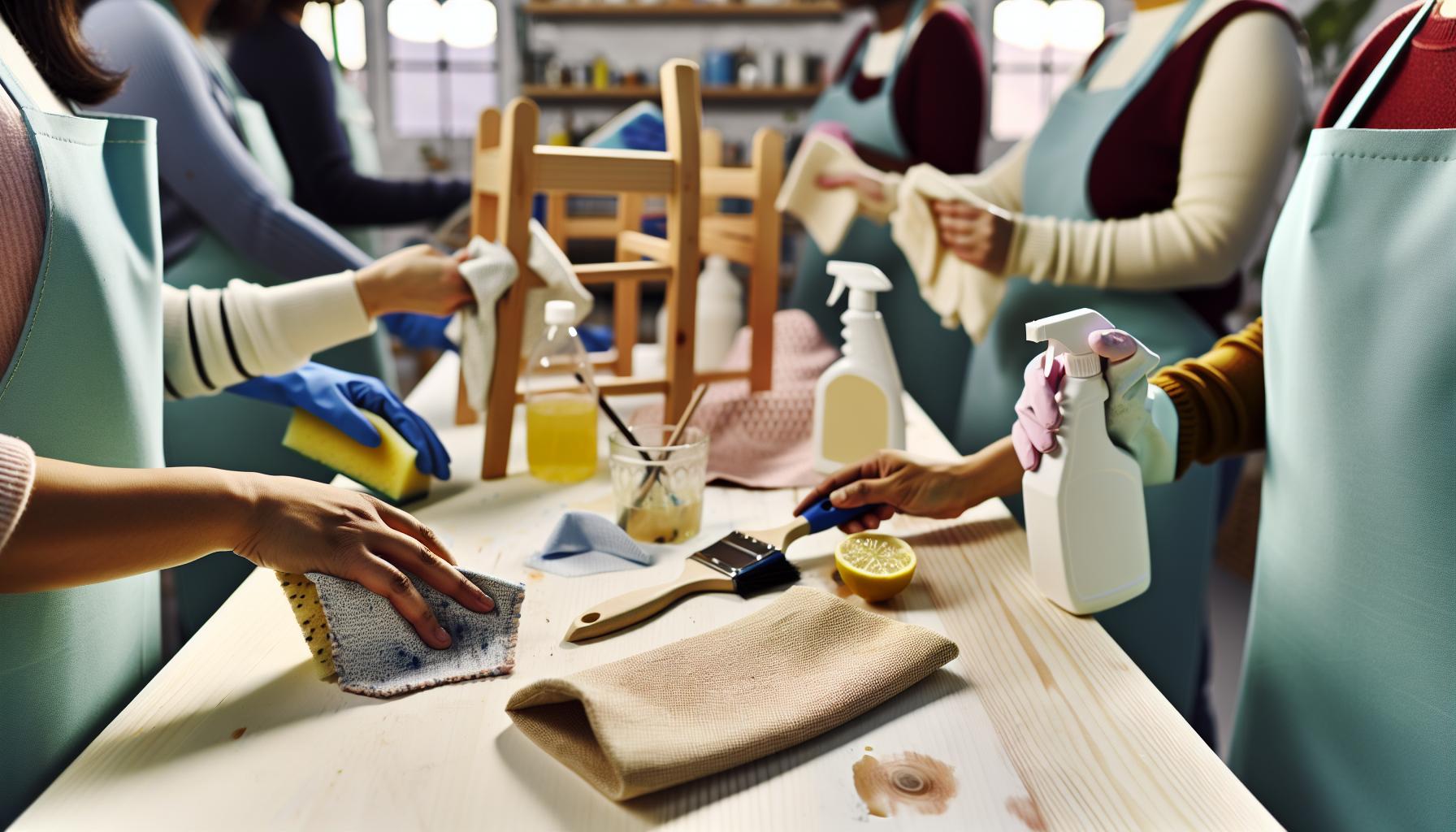 DIY Stain Removal Techniques for Various Paint Types