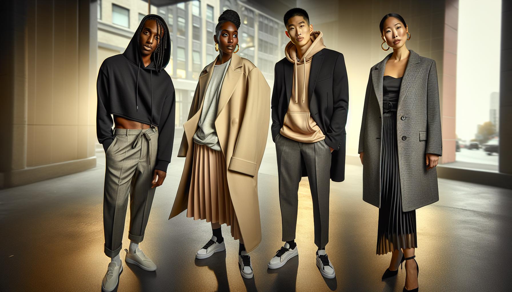 How to Dress Up a Black Hoodie