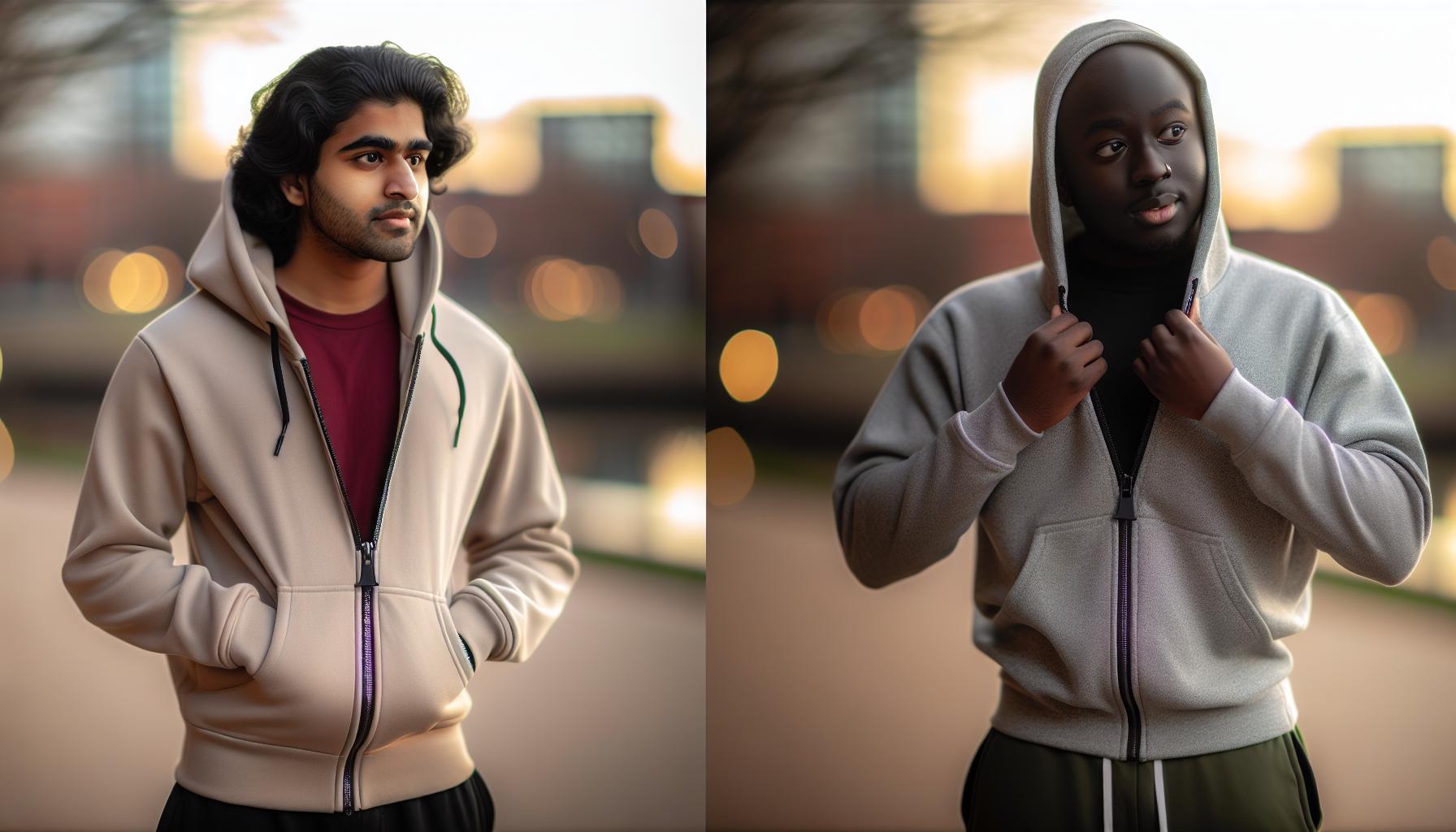 Understanding Zippered vs. Non-Zippered Hoodies