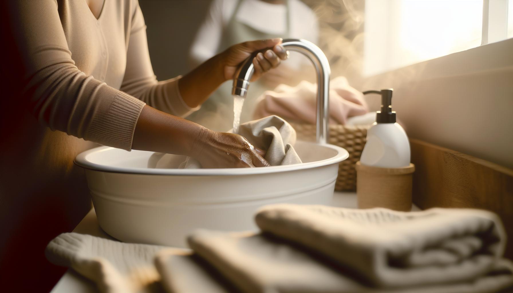 Shrinking Method: Hot Water Wash Tips