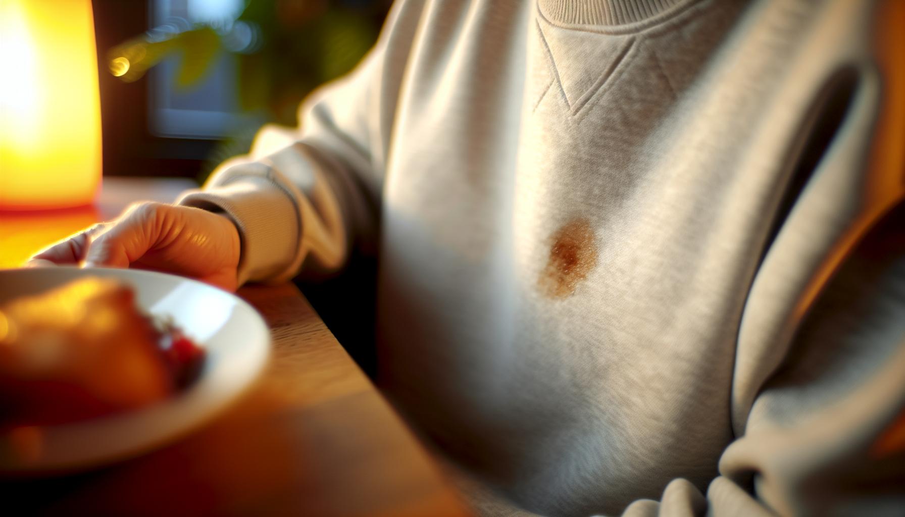 How Grease Stains Form on Sweatshirts