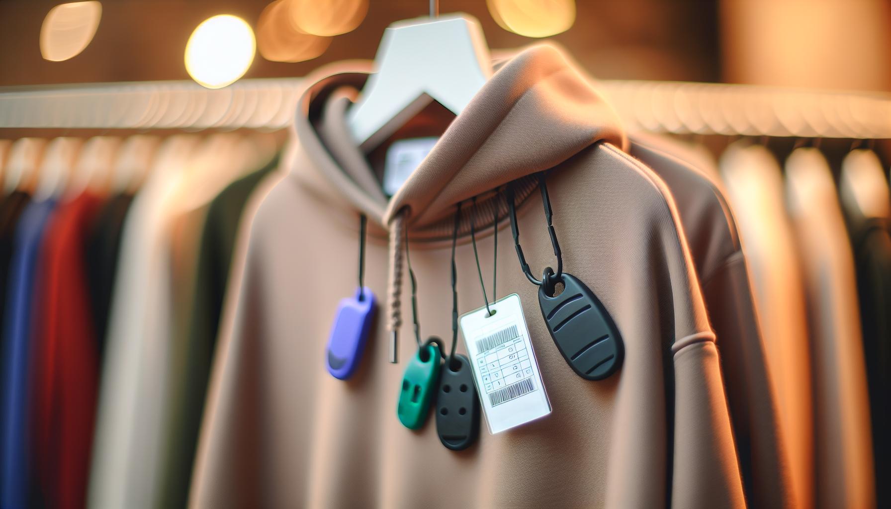 Common Types of Security Tags Found on Hoodies