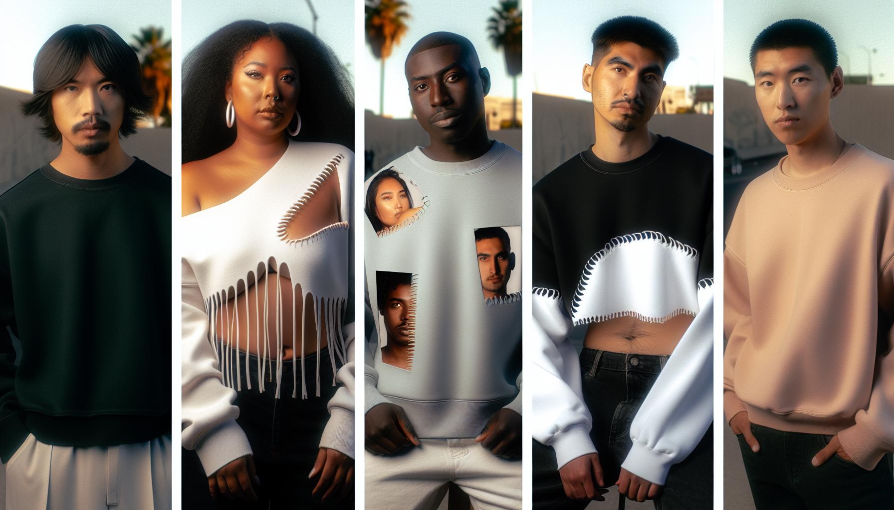 Five Stylish Ways to Cut and Customize Your Sweatshirt