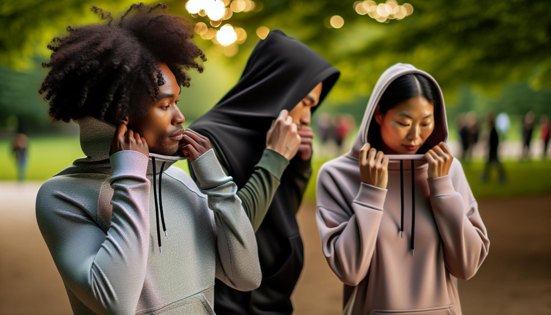 How to Style Your New Hoodie Neckline