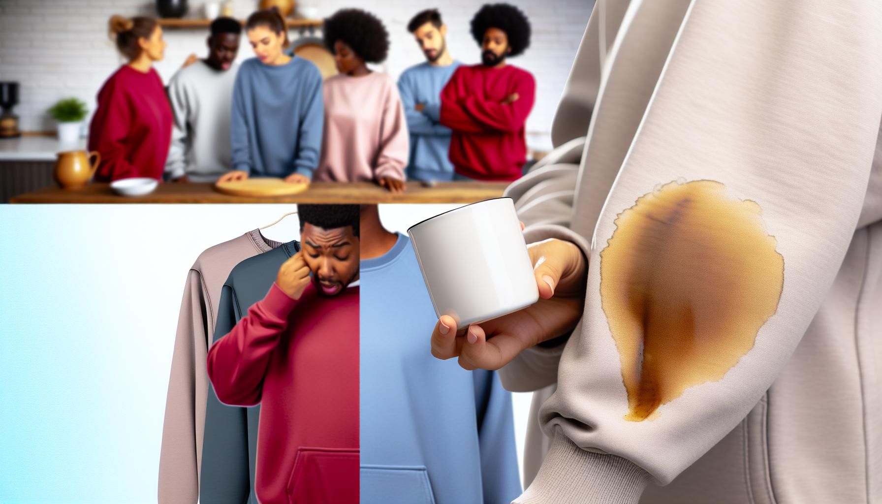 How Sweatshirt Stains Form and Why They Matter
