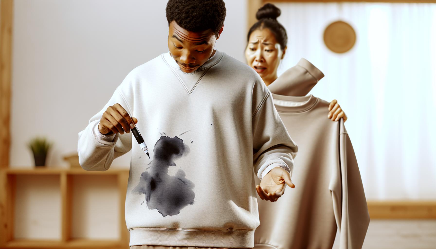 How Ink Stains Happen on Sweatshirts
