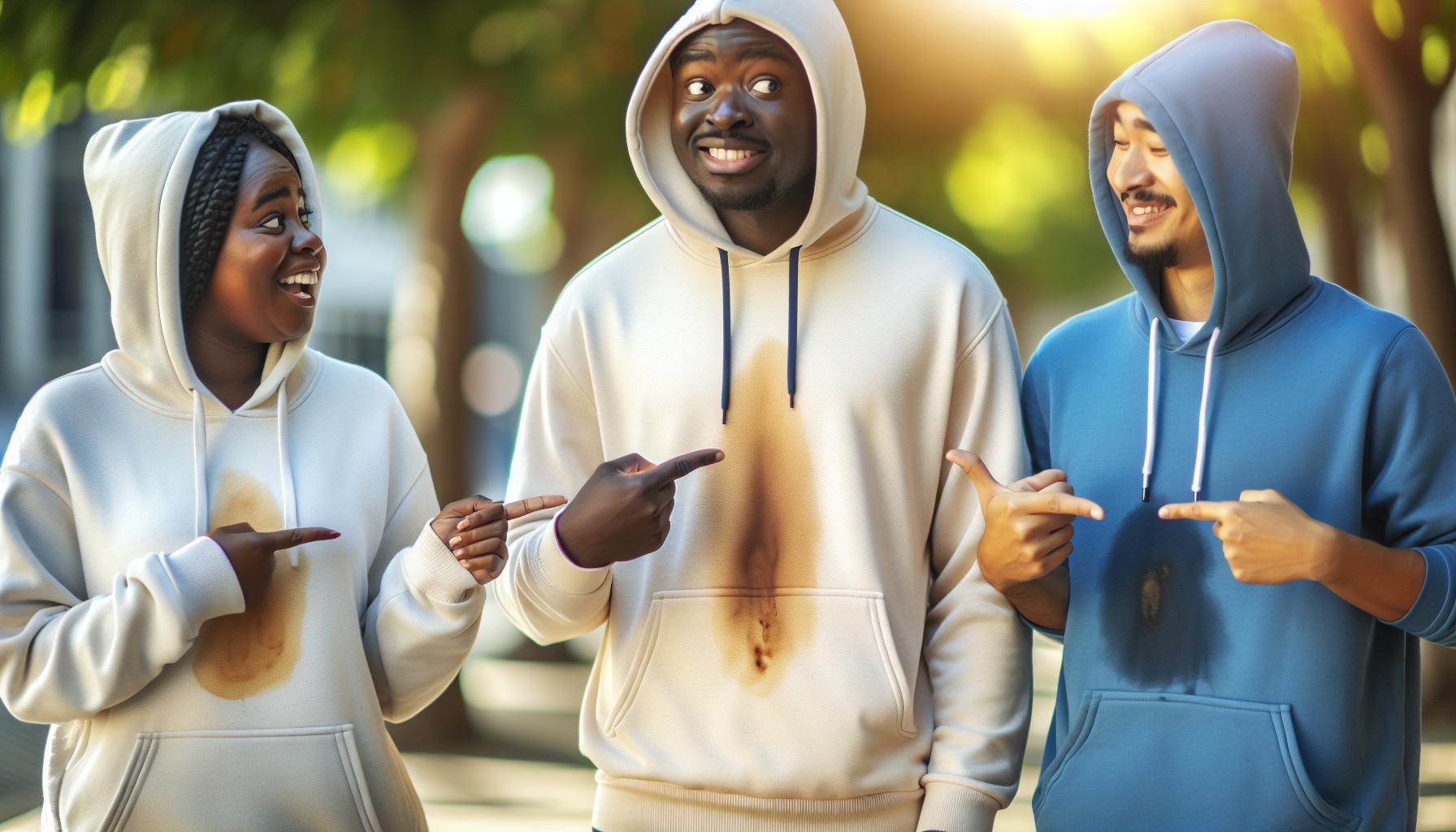Common Hoodie Stains and How to Identify Them
