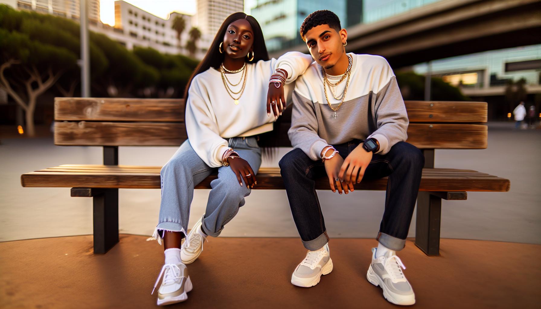 Accessorizing Your Sweatshirt with Jeans