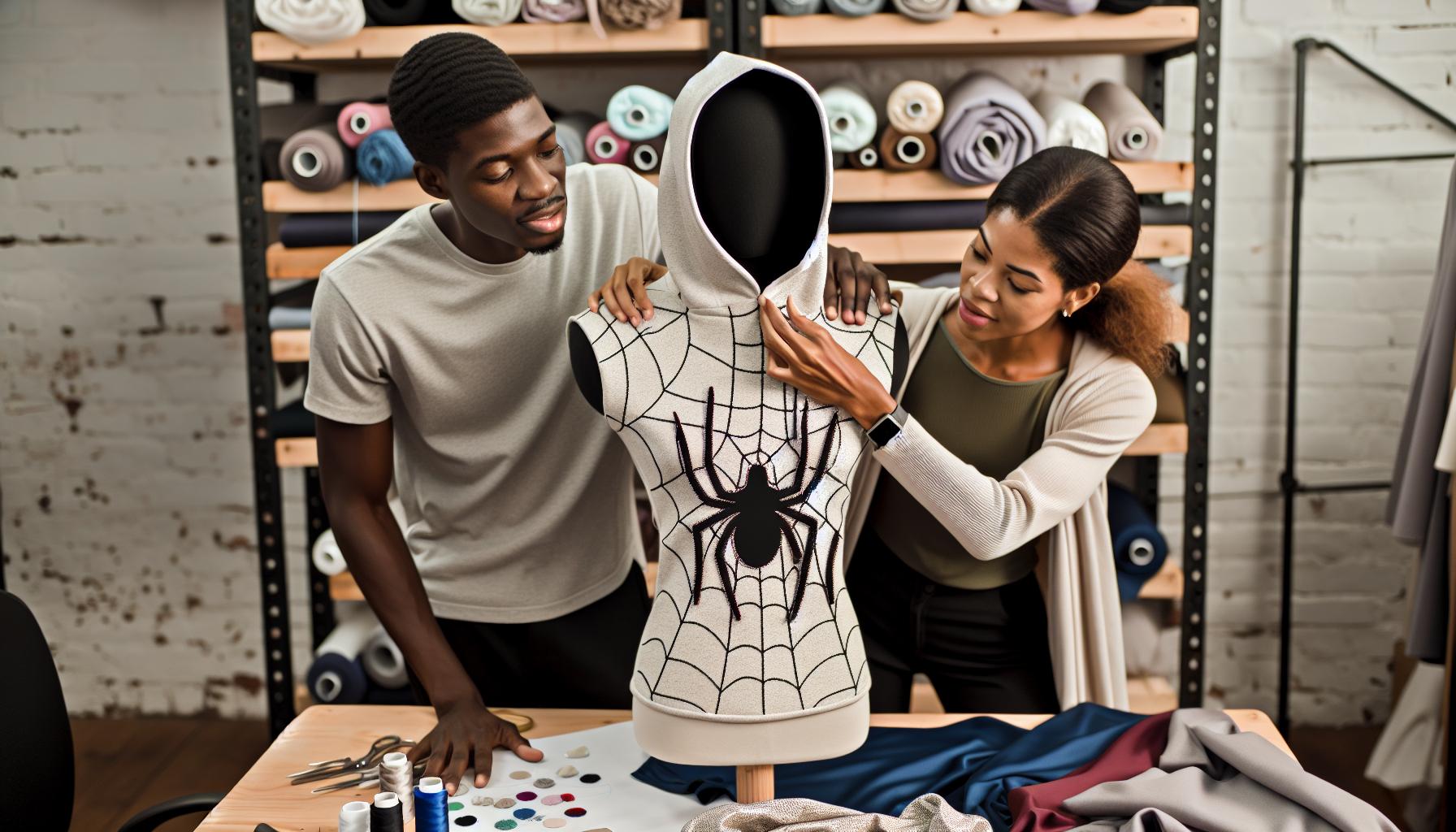 Exploring Spider Hoodie Materials and Designs