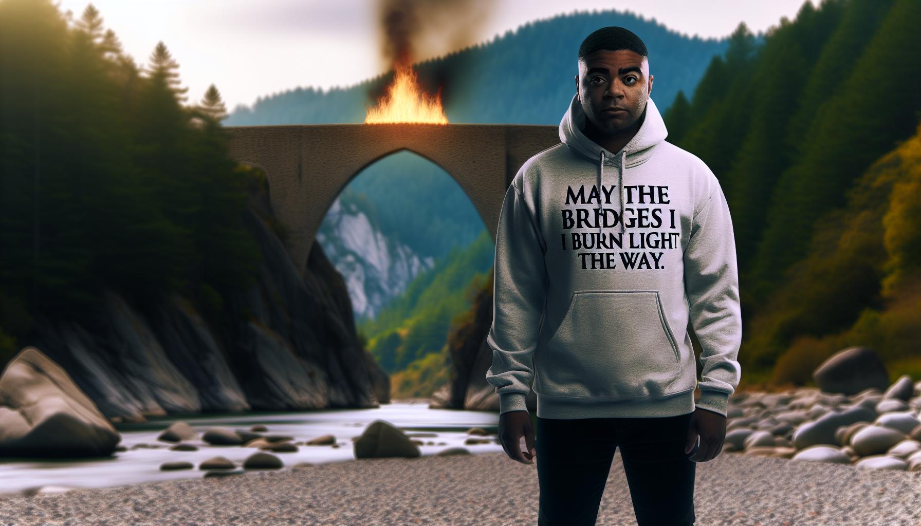 May the Bridges I Burn Light the Way Hoodie: The Meaning Behind the Statement