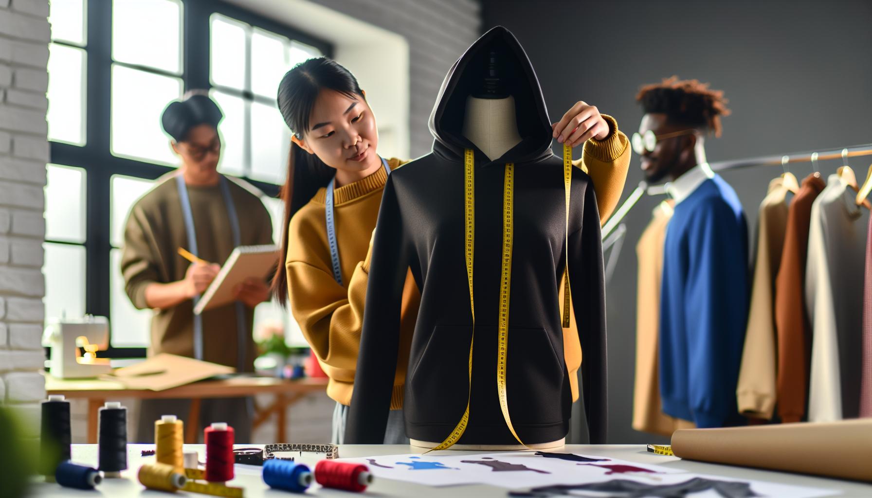 H2: Unique Hoodie Features: Measurements and Construction